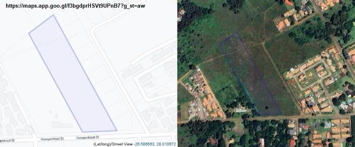 Kookrus For Sale: Vacant Land Residential, 15,862 m², zoned for 40 units.