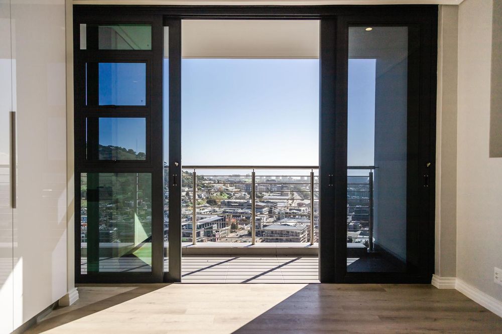 Main bedroom with private balcony