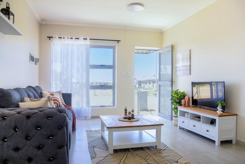 Modern, open-plan living.