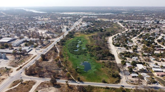 For Sale: 16.7 Ha vacant land in Katima Mulilo Central with development layouts.