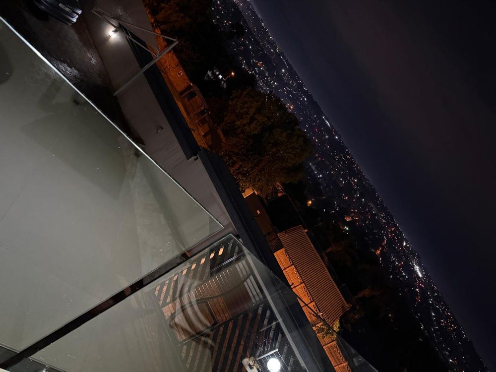 Night views from the balcony 