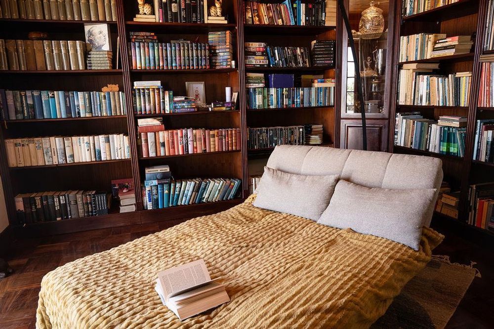 main house - library 