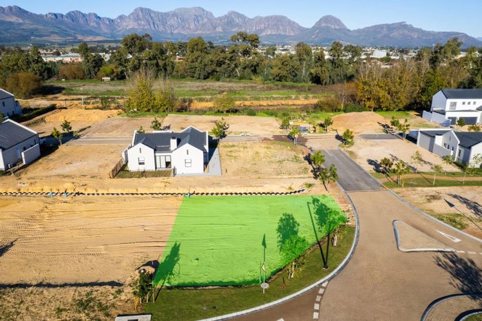 Vacant Land for Sale in Paarl Valleij Lifestyle Estate with green spaces and amenities.