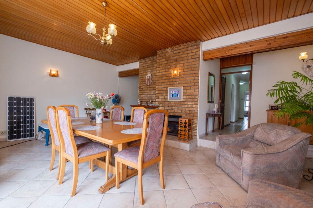 Dining Room with Fire-Place 