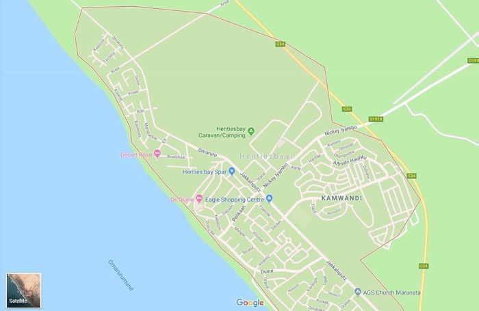 Property #2159340, Vacant Land Residential for sale in Henties Bay Central