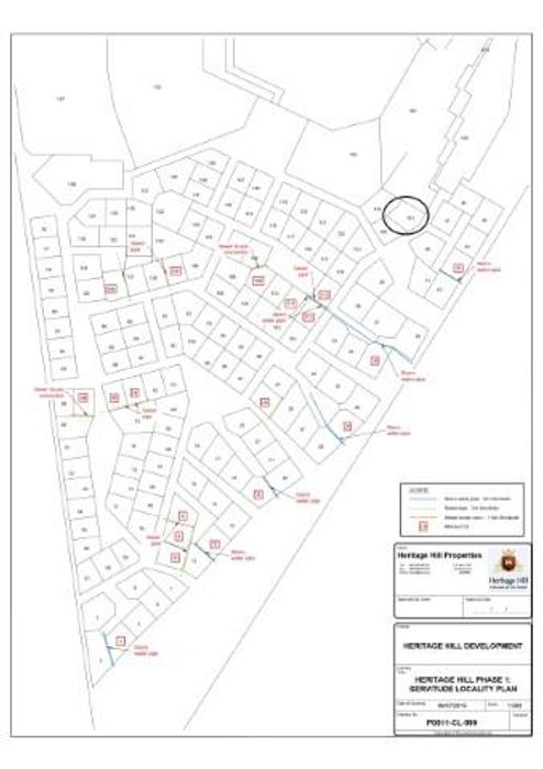 Vacant Land Residential for Sale in Heritage Hill with Southern Views, 779m².