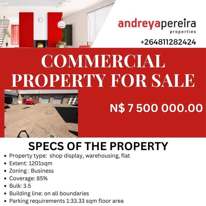 Windhoek Central Commercial properties for sale