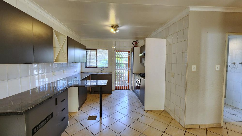 View from dining area to the kitchen