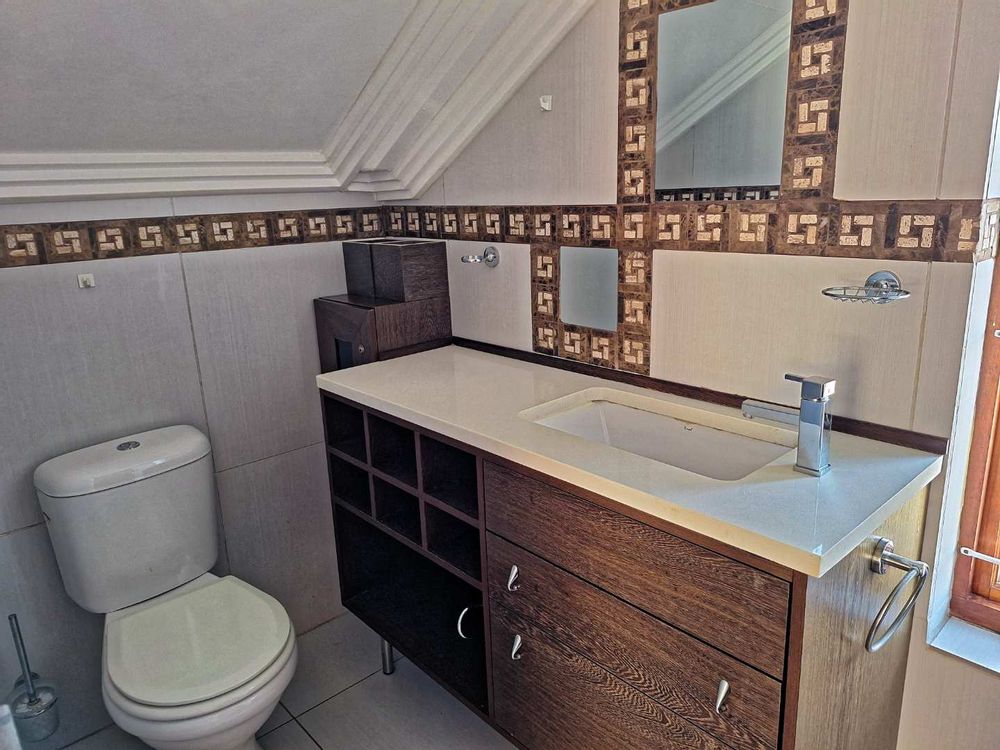 Guest toilet in loft