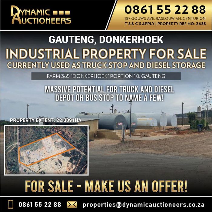 Property #2238840, Industrial for sale in Donkerhoek Ah