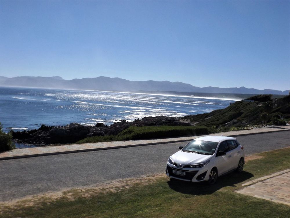 Permanent Sea View  -  slightly to the right.  Hermanus at the back.
