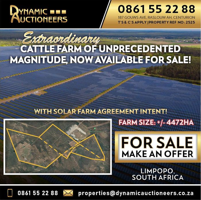 Property #2149568, Farm for sale in Lephalale