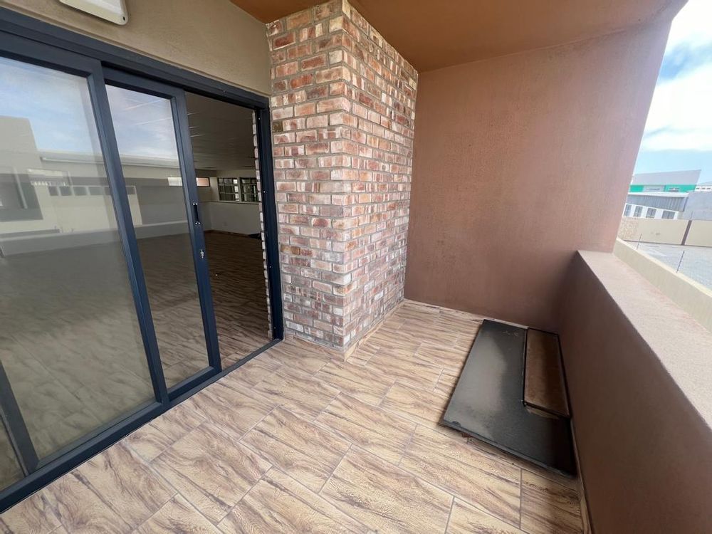 Entertainment area's balcony