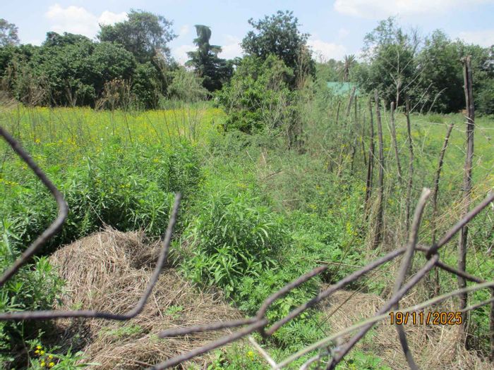Vacant Land Residential For Sale in Henley On Klip, 1164 m², utilities available.