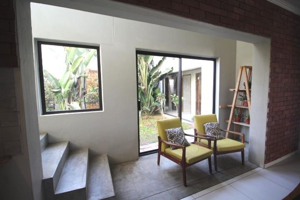 Sun area at staircase