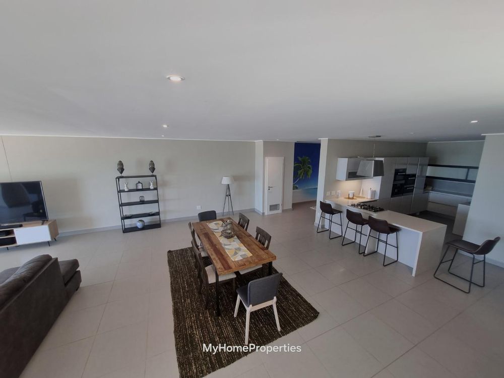 KItchen, open plan dining area 