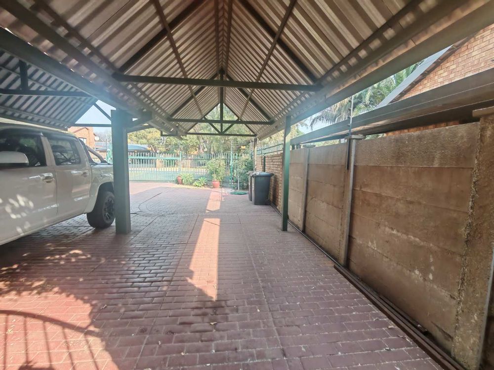 Carport of the flat