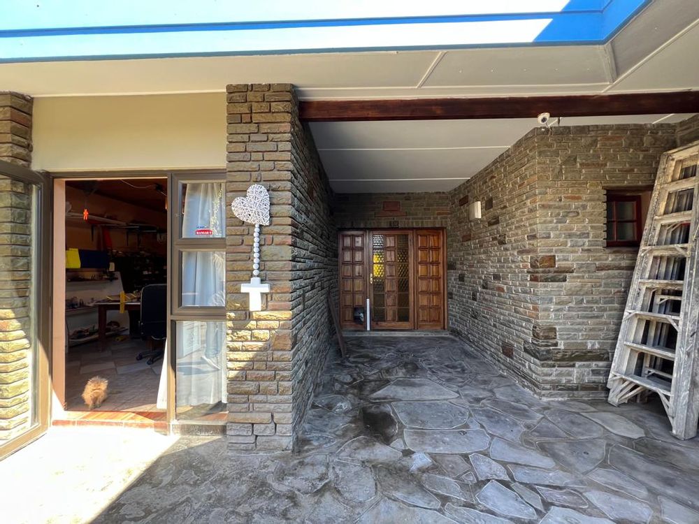 Front view of the home