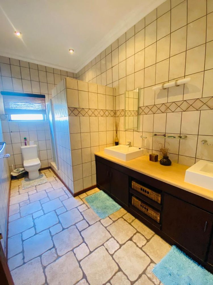 Bathroom with two sinks