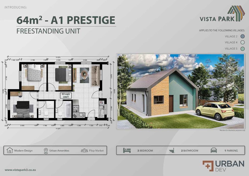 3-bed house option 4