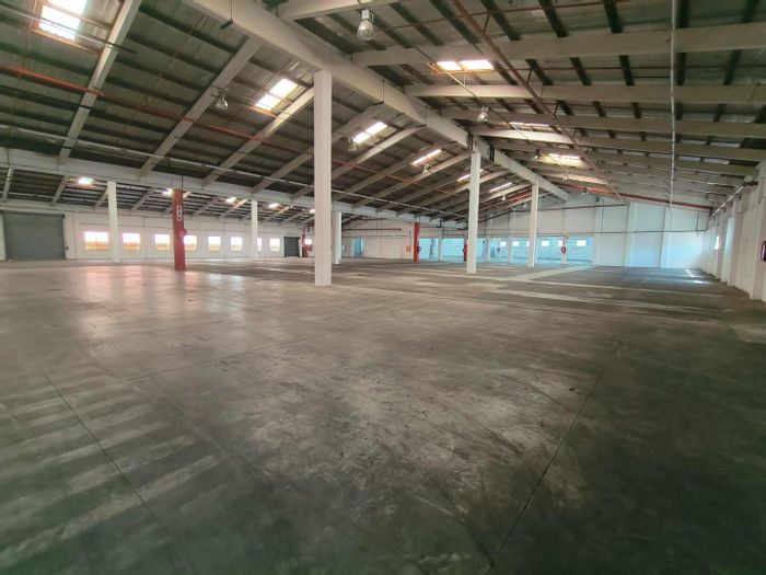 Industrial unit for rent in New Germany with 24-hour security and 3-phase power.