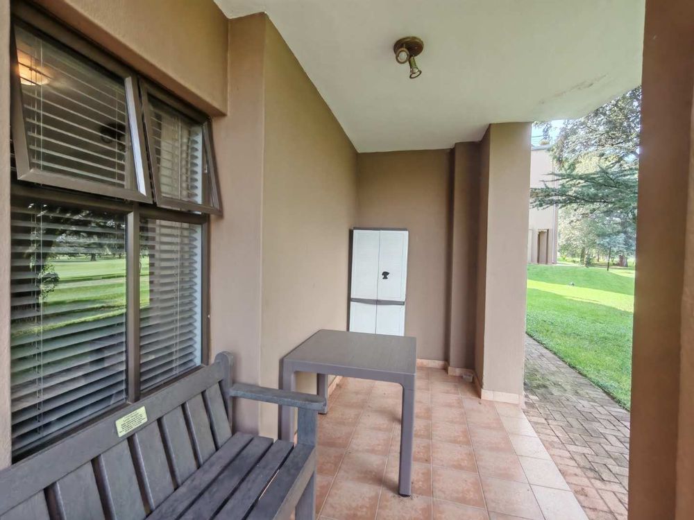 Stoep in front of the unit