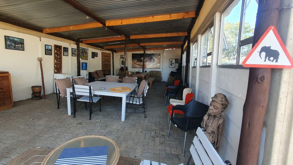 Entertainment area at barn