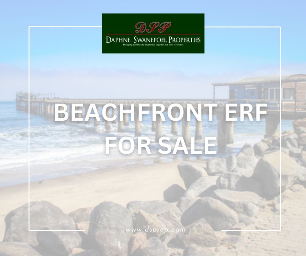 Beach front erf - Location! Location!