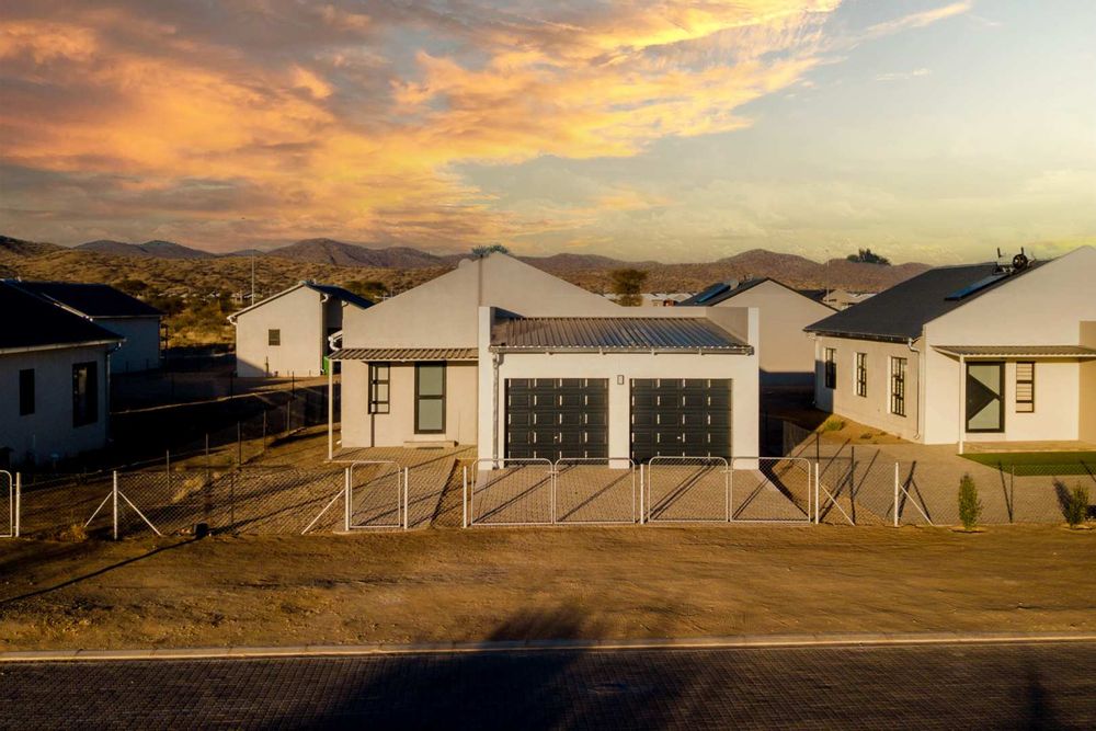 Newly built family home with 4-bedrooms and double garage.