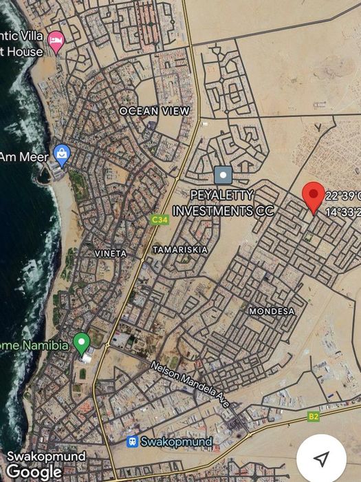 Vacant Land Residential for Sale in Swakopmund Central, ideal for multiple dwellings.