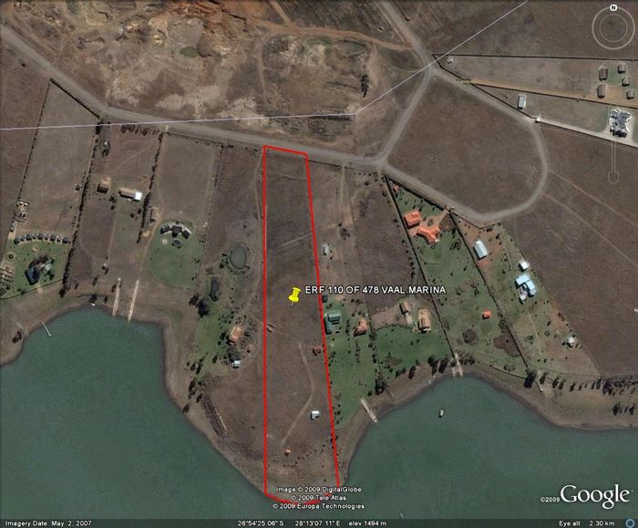 For Sale: Vaal Marina Commercial Land, 100m waterfront, zoned for 30 stands.