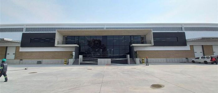 Industrial facility in Linbro Park to rent, featuring ample space and security.