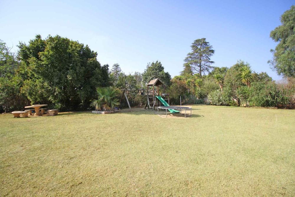 Kids Jungle Gym Play Area located in the back yard of the expansive 2304m² Erf