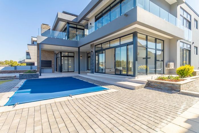 House To Rent in Waterfall Country Estate: 6 en-suite bedrooms, gym, bar, secure living.