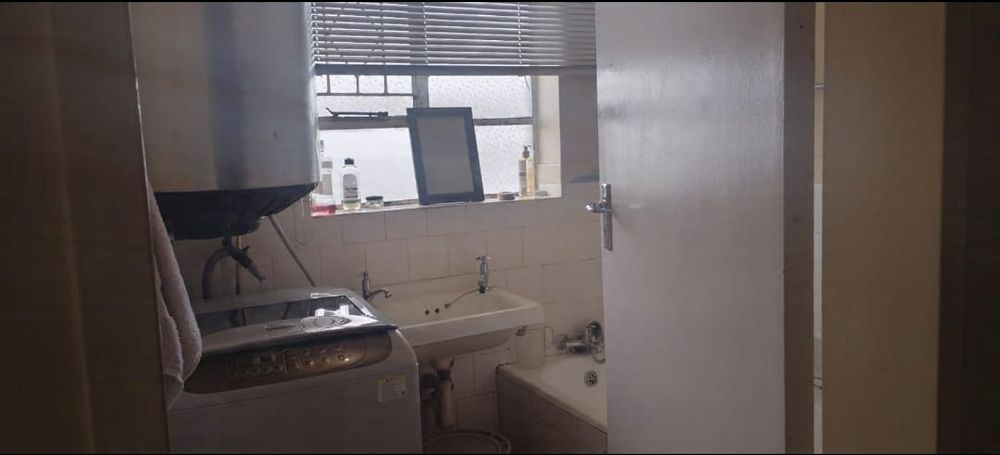 Bathroom with space for washing machine