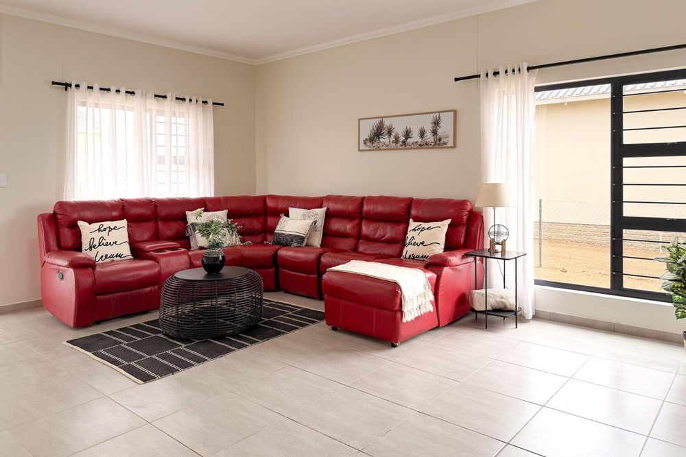 Spacious and inviting living room.