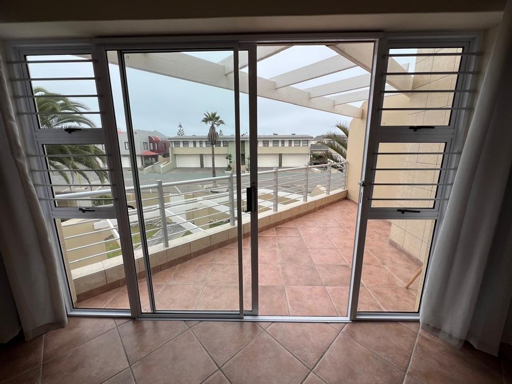 Sliding door from the lounge area to the balcony