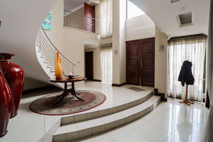 Houghton Estate House For Sale: Open-plan living, cinema, pool, flatlet, and elevator.