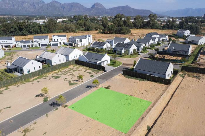 Vacant Land For Sale in Paarl Valleij Lifestyle Estate with scenic views and amenities.