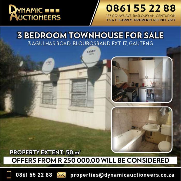 Property #2152638, Townhouse for sale in Bloubosrand