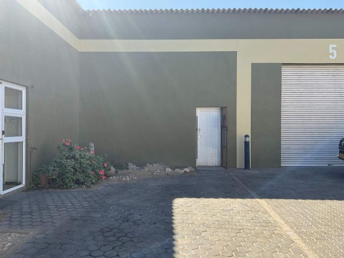 Industrial property for sale in Swakopmund Ext 10 with warehouse and office space.