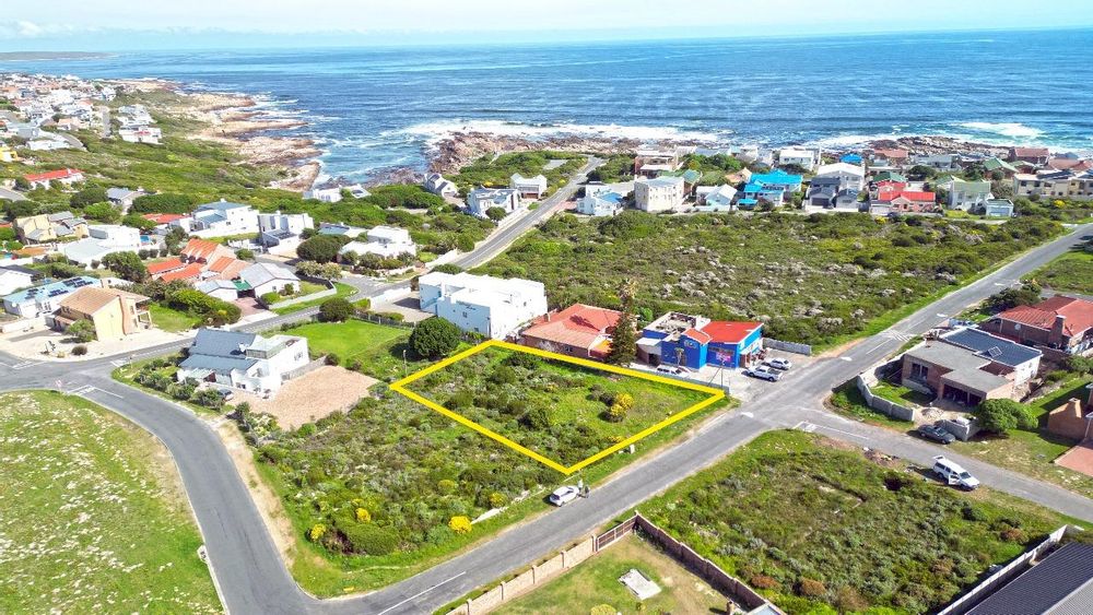 Location of Plot (in De Kelders) - from the air.