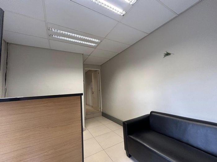 Eros Office To Rent: Air-conditioned, secure, parking, WiFi, and facial recognition access.