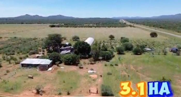 Otavi Central Small Holding For Sale: Spacious land, water access, and privacy.