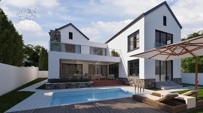 For Sale: Spacious 5-bedroom house in Helderfontein Estate with pool and amenities.