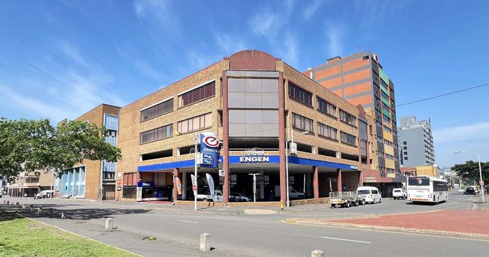 Mixed Use Property For Sale in Greyville: Multi-story, adaptable with service station and parking.