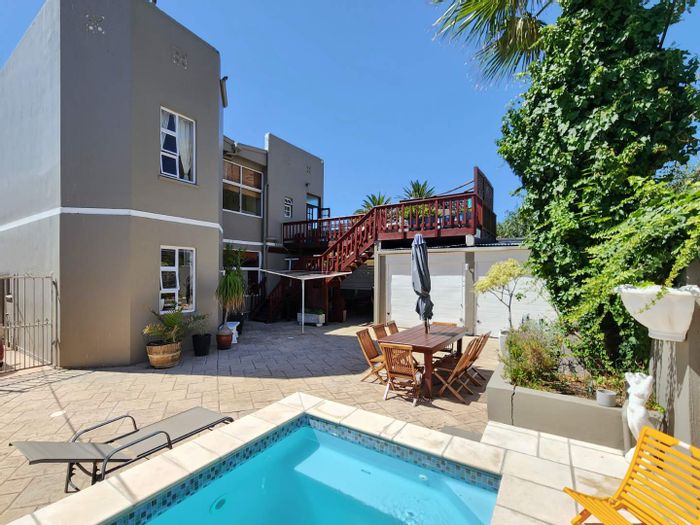 For Sale: Muizenberg Central House with dual apartments, pool, and expansion potential.