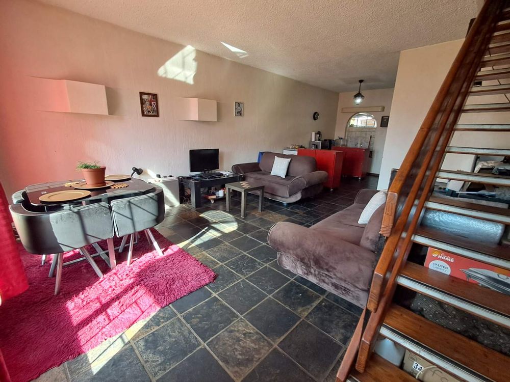 Living and dining area