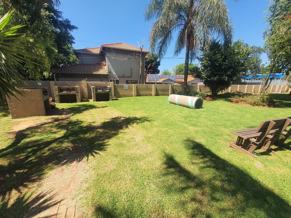 Entertainment braai area at the communal pool 