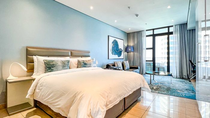 For Sale: Ocean-view apartment in Umhlanga Rocks Central with luxury amenities.